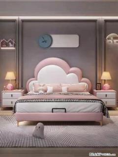 佛山大厂货，高质量仿真皮，实木床边，高密度海绵，带实木床板，全新包装，特价处理 - 上海28生活网 sh.28life.com